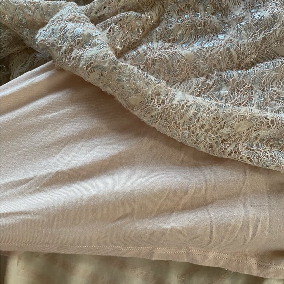 Pink and Silver Glam Party Dress - Picture 4 of 7